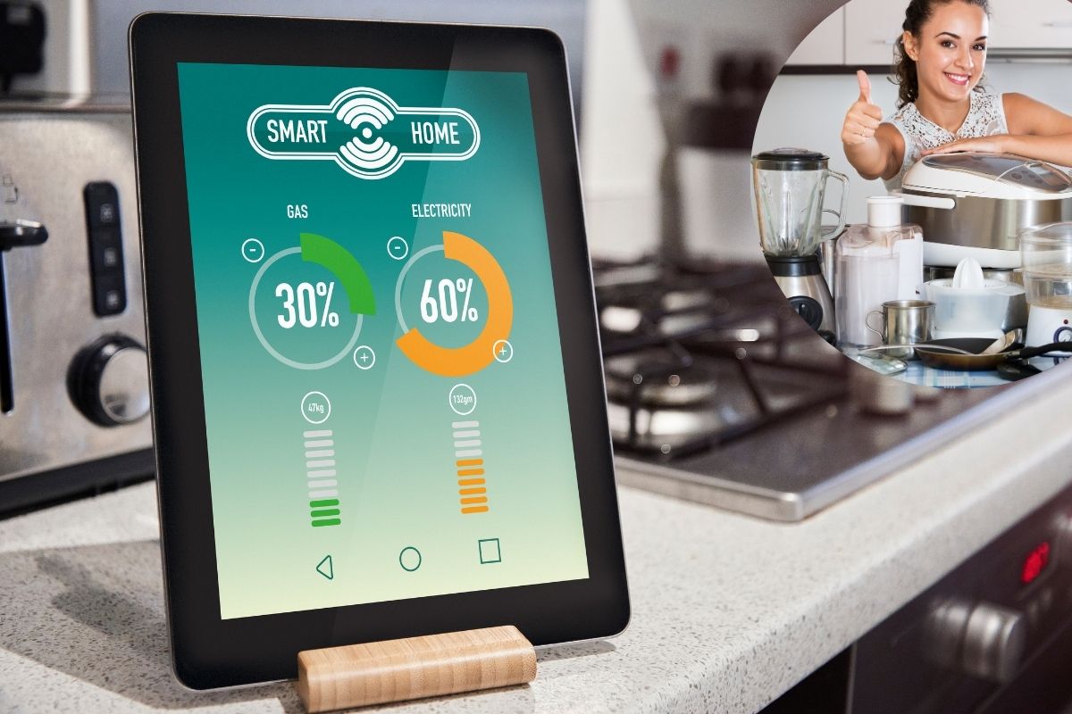 Suivi de la consommation d'énergie dans une cuisine.