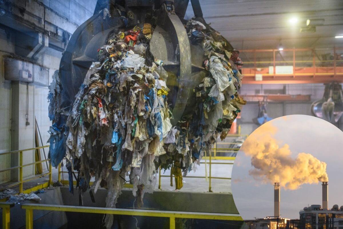 Les installations de gestion et d'incinération des déchets.